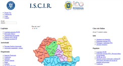 Desktop Screenshot of iscir.ro